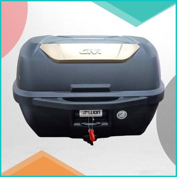Box GIvi E43 Gold Top Box 2 Helm Full Face Original GIVI Italy 140BZ4