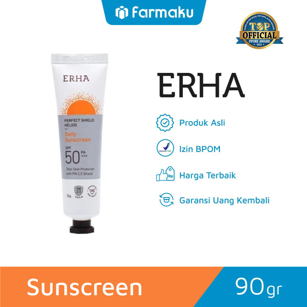 Erha Perfect Shield Helios Daily Sunscreen SPF 50 PA+++ 30 gr