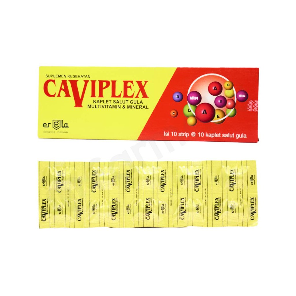 Caviplex Strip 10 tablet