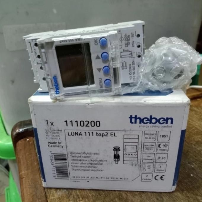 TIMER THEBEN LUNA 111 TOP2 EL + SENSOR DIGITAL ORIGINAL 2807T