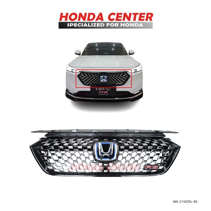 gril grille depan honda hrv 2022 2023 model vezel