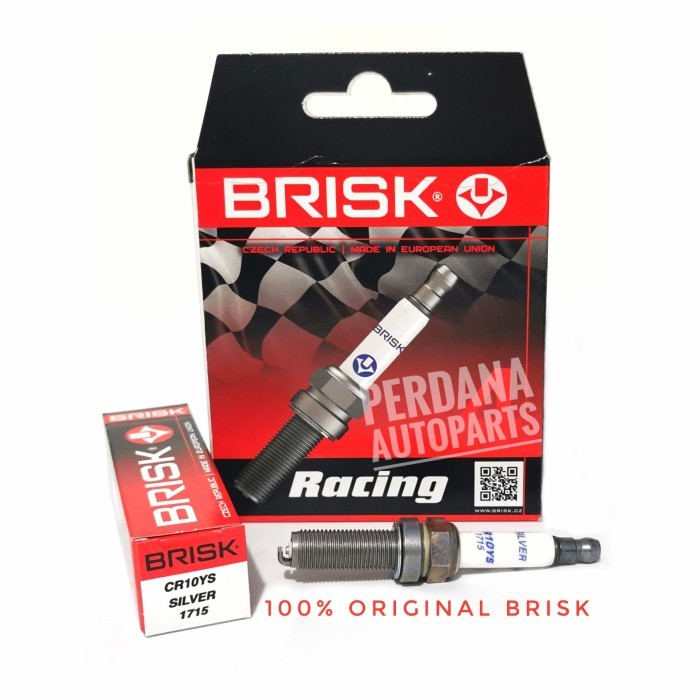 Busi Kawasaki Klx 230 230R Asli Brisk Silver Racing