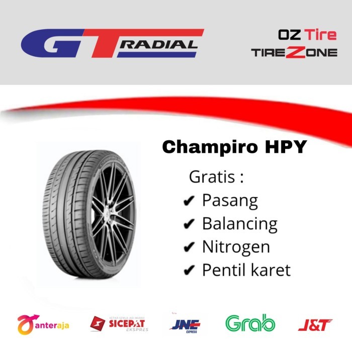 BAN MOBIL GT RADIAL 205/50 R17 CHAMPIRO HPY