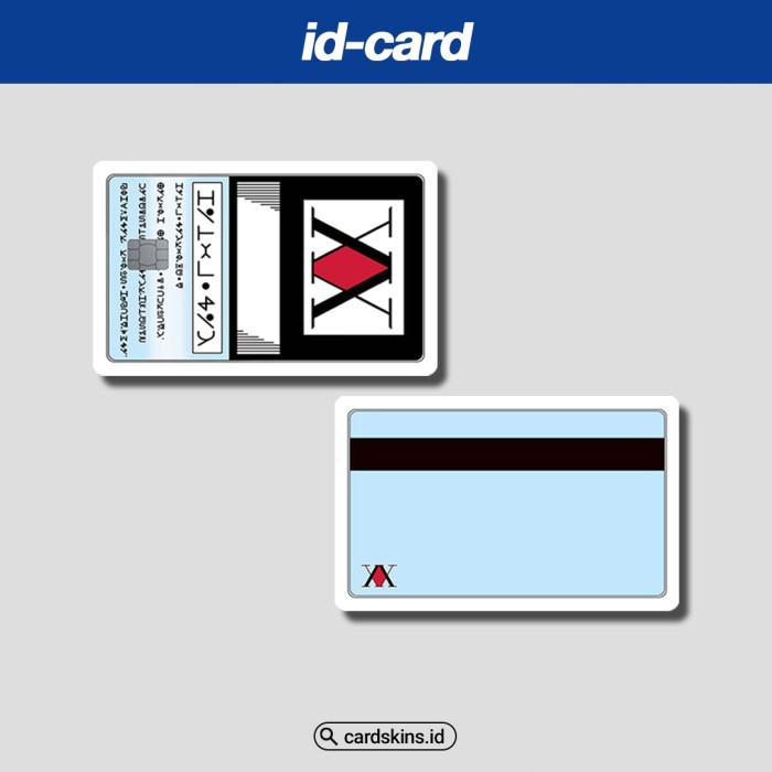 

Terlaris HUNTER X HUNTER CARD / PREMIUM ID CARD SALE