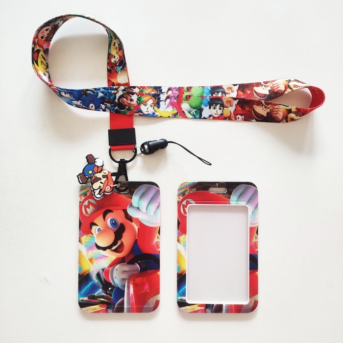 

Terlaris ID Card Holder Name Tag Lanyard / Kalung Wadah Kartu Super Mario Bros SALE