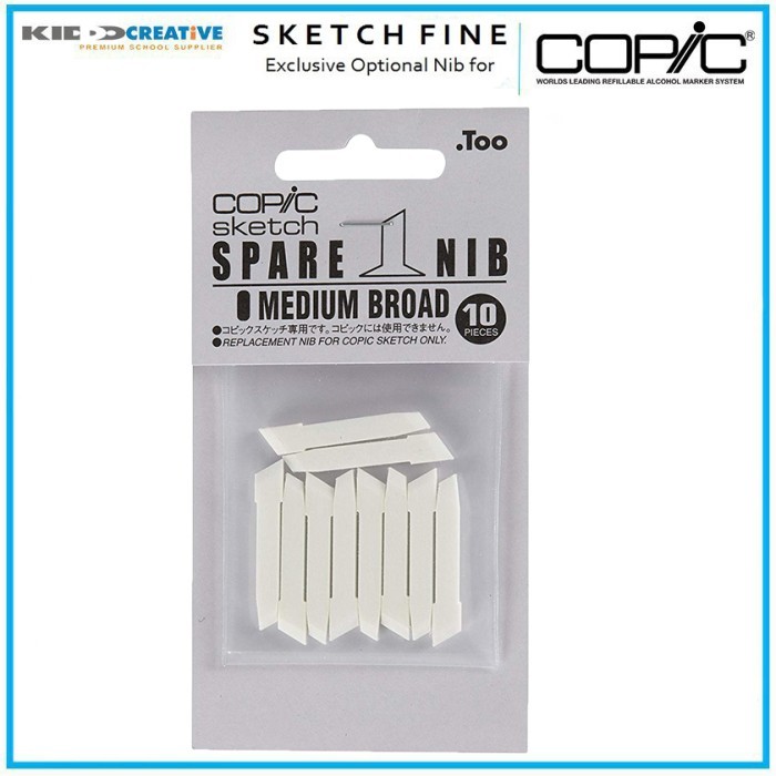

Terlaris COPIC SKETCH NIB SUPER BRUSH, MEDIUM BROAD, MEDIUM ROUND, NIB FINE SALE
