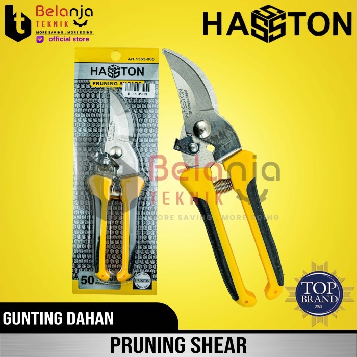 

Terlaris Hasston Prohex Gunting Dahan Stek Bunga 8" Gunting Tanaman 1353-005 SALE