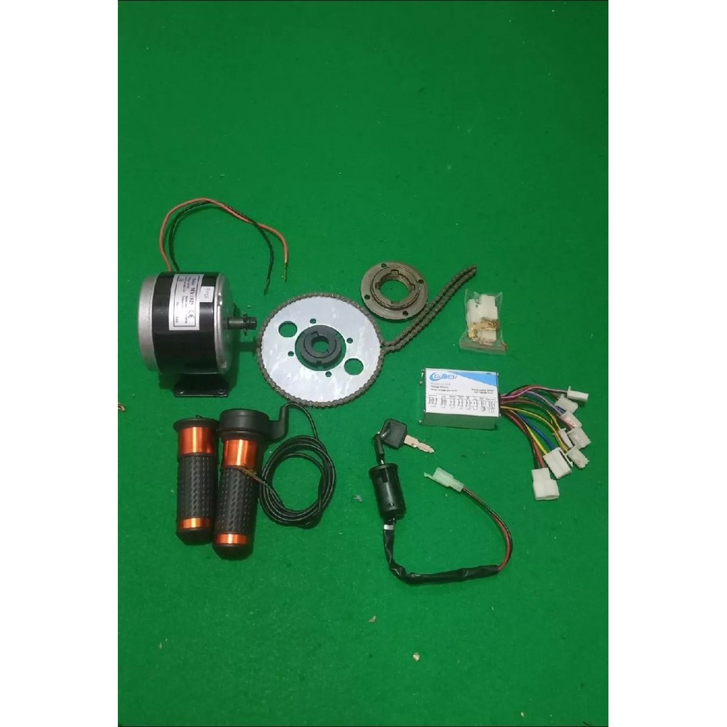 24V 250W Dc Brushed Motor Electric Bicycle Conversion Kit