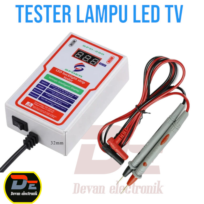 Alat Test Backlight Tv - Tester Led Tv Otomatis 300V - Tester Led Tv