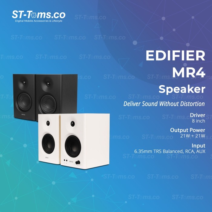 Edifier Mr4 / Mr 4 Powered Studio Monitor Speakers Active Speaker