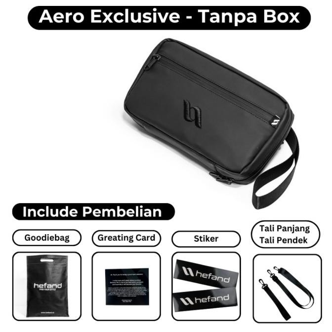 AERO EXCLUSIVE - HEFAND.CO I HANDBAG CLUTCH SLINGBAG KULIT PRIA