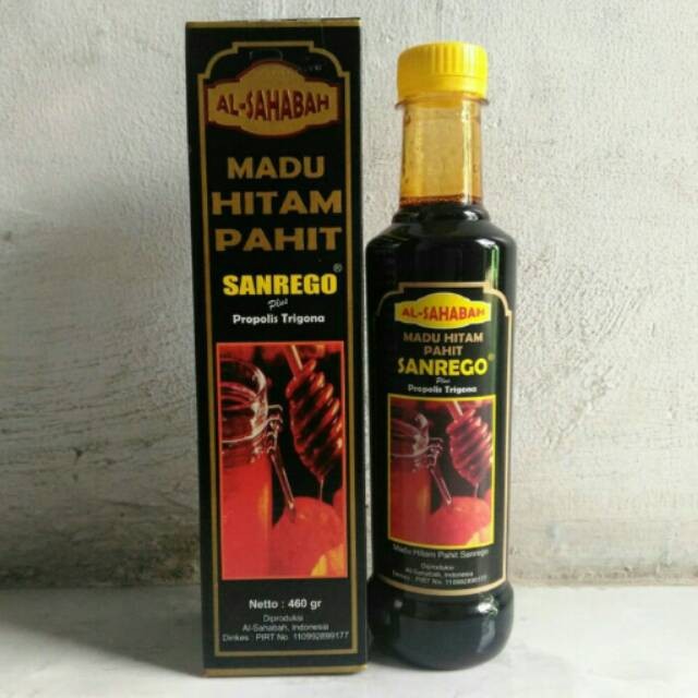 

Madu Hitam Pahit Sanrego Plus Propolis Trigona Al Sahabah