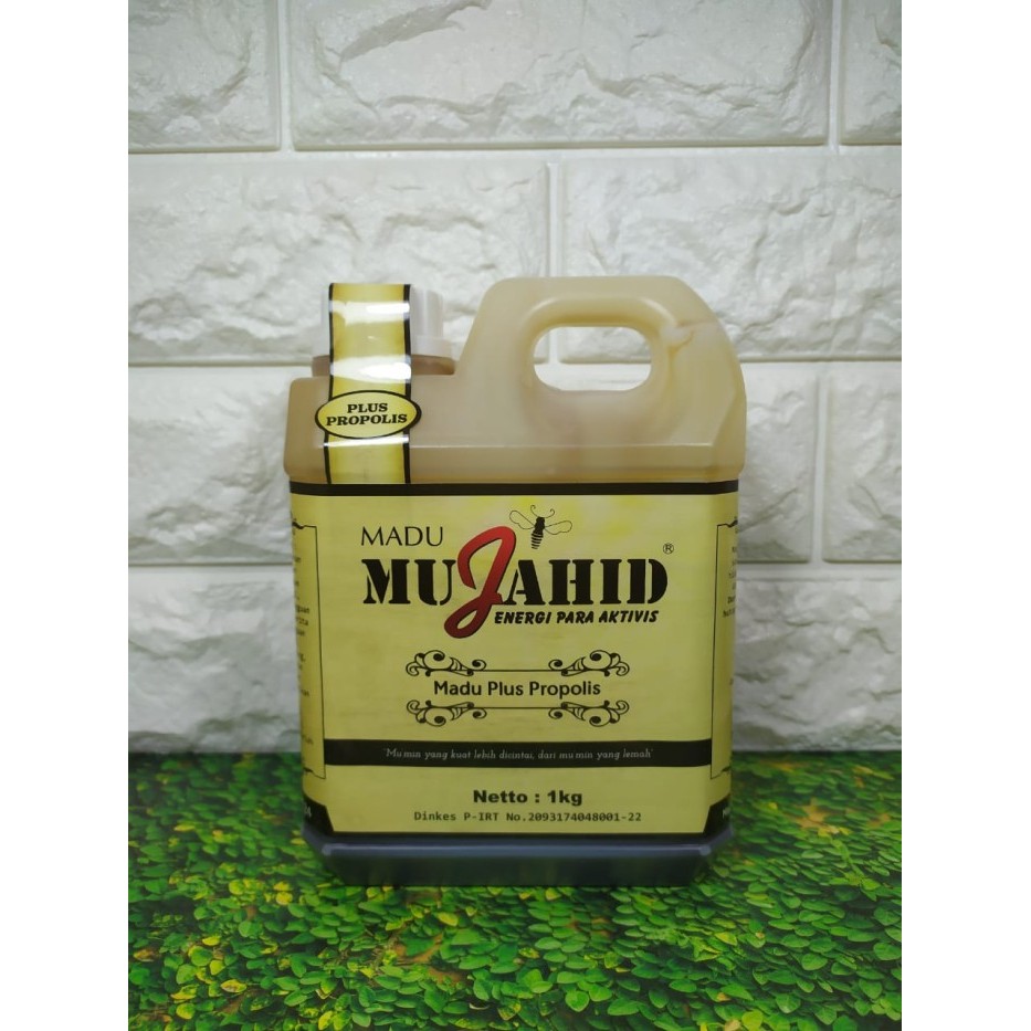 

Madu Mujahid Plus Propolis / Hitam Super 1 kg Planet Herbal ORIGINAL