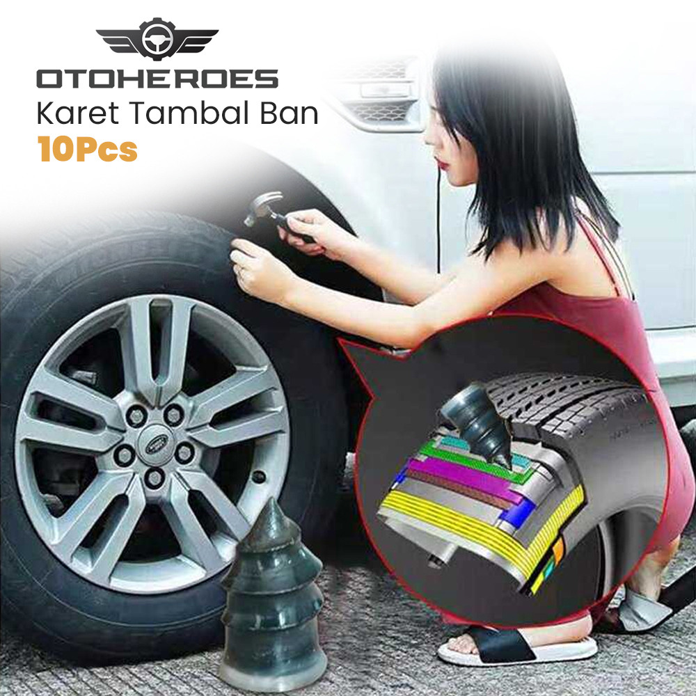 

Karet Tambal Ban Rubber Stud Tire Fast Repair 10 PCS - LN122 L - Hitam | Aksesoris Ban | Jakartamall Indonesia