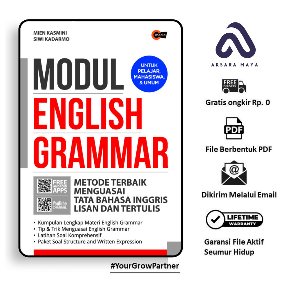 

924. Modull English Grammar Metode Terbaik Menguasai (AM)