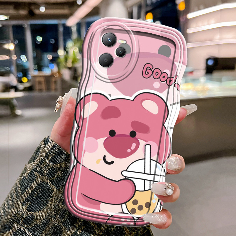 Casing Hp Untuk Realme C35 Narzo 50A Prime Case gelombang Softcase Silikon Kesing baru model Casing 