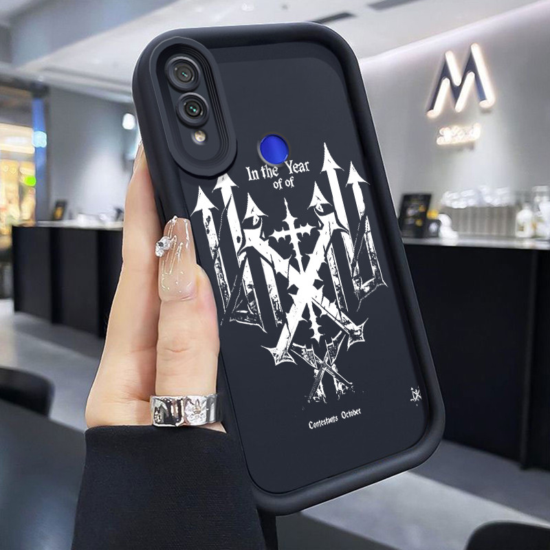 Casing Hp Xiaomi Redmi Note 7 Redmi Note 7s Redmi Note 7 Pro Case pola salib Kasing HP Cesing Siliko