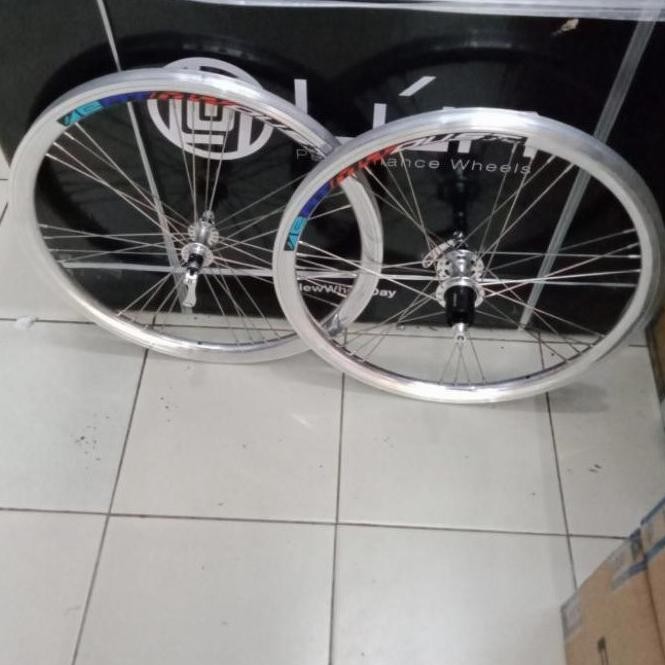 [ Sonlo ] Whellset Minivello Minion 451 20 Rim Break Silver Crome Bering 28H