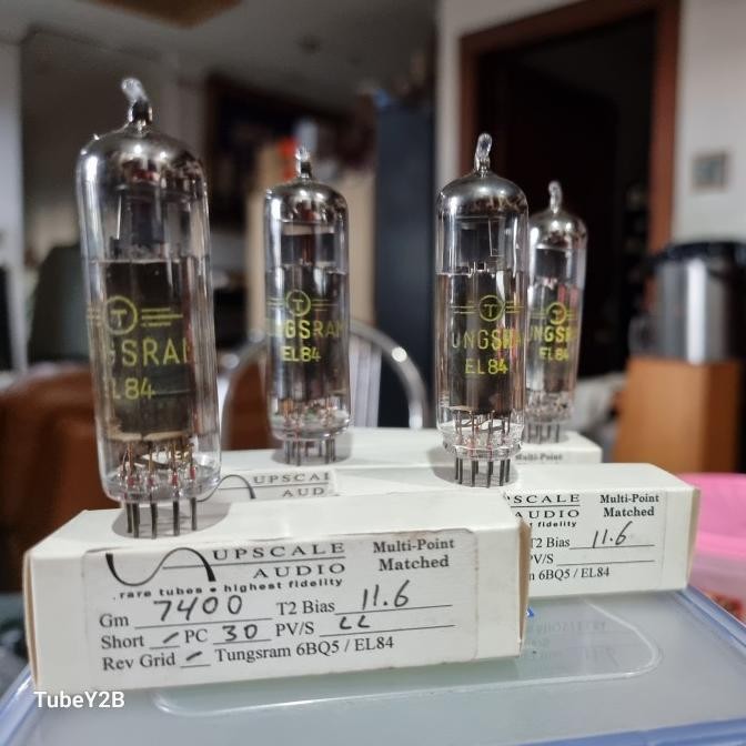 El84 Tungsram Quadmatch  Ready