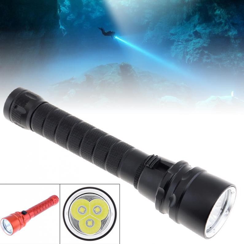 Senter Selam Scuba Profesional 8000 Lumen untuk Menyelam |97438654|