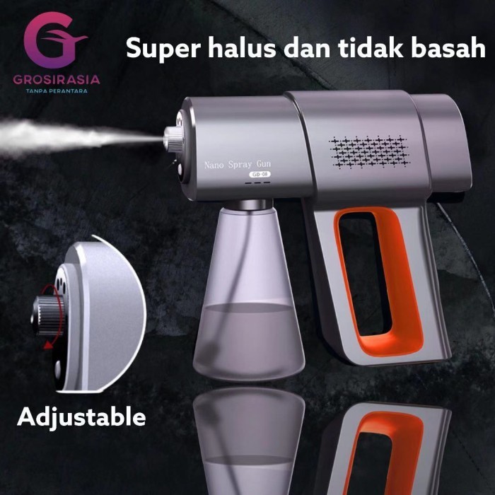 Nano Steam Gun Disinfectant Spray Wireless Portable Steam Premium Ori