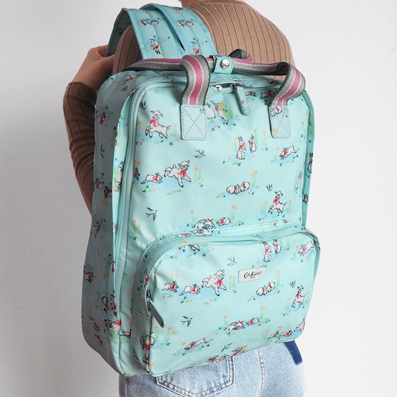 Ransel UK Cath Kidston 2024 Versi Korea Wanita Tas Sekolah Pelajar Cocok untuk Semua Gaya Mori Pakai