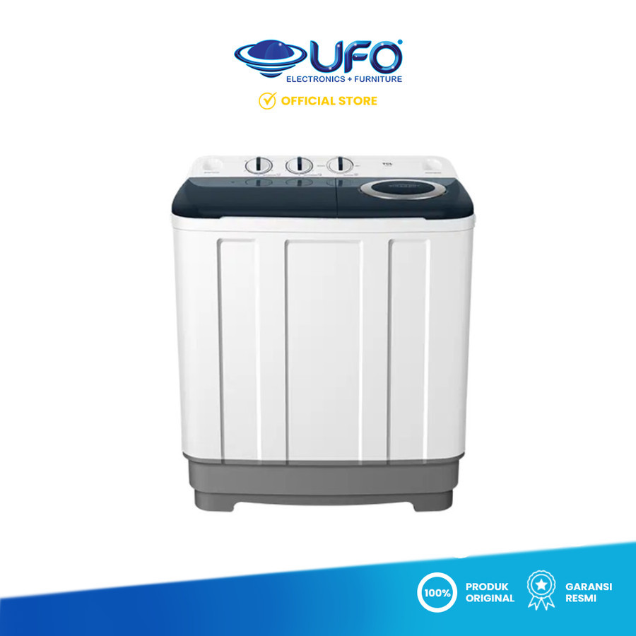 TCL MESIN CUCI 2 TABUNG TWT96-20S  9 KG