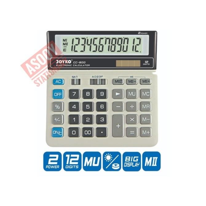 

QIG-1722 Kalkulator JOYKO CC-800/12 digits Murah