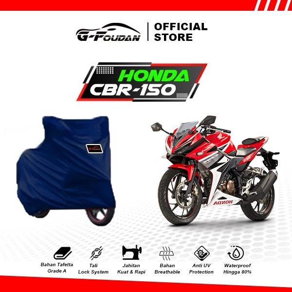 Body Cover Motor CBR 150 / Sarung Motor Honda CBR 150 / Selimut Sepeda Motor CBR 150