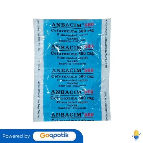 ANBACIM 500 MG STRIP 4 KAPLET