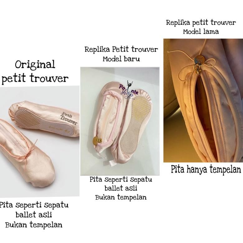 

PROMO READY STOCK (NO BRAND) TERBARU REPLIKA PETIT TROUVER Ballet shoes Pencil case / make up bag /Ballerina Satin Ballet Pointe Shoe Pencil Case / Ballet pencil case / barang unik / barang estetik / aesthetic et-98