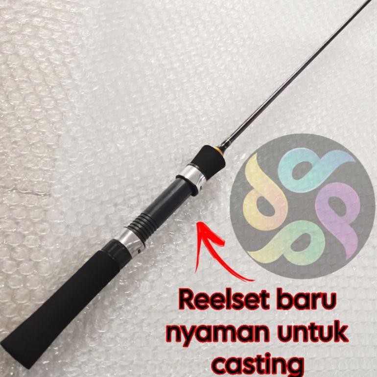 gd-12 termurah laris cod satu set joran casting wader ul lentur ajiro wader ultralight 135 150 cm Be