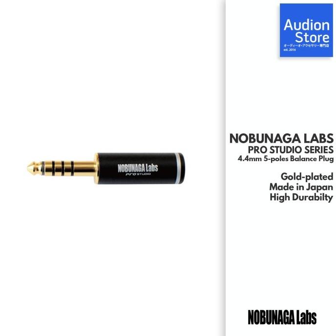 siap kirimm... nobunaga labs pro studio 4.4mm 5poles plug gold plated made in japan