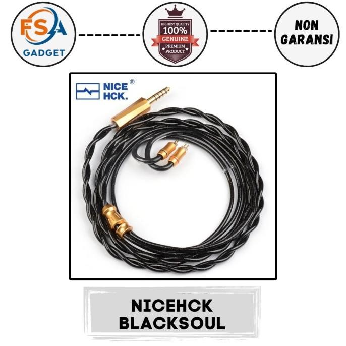 readyyy... nicehck blacksoul cable silver plated upgrade 5 element aloy
