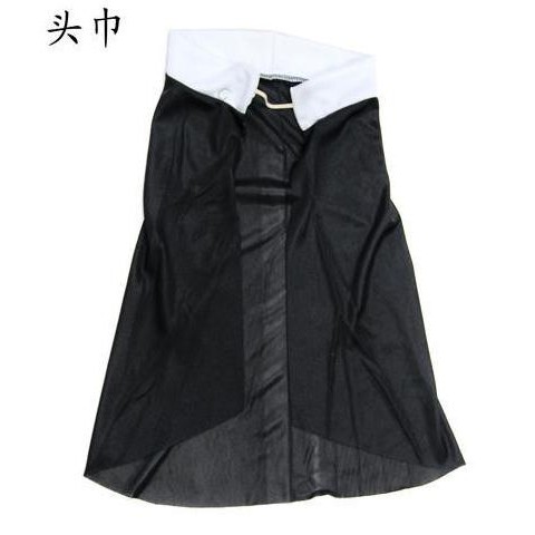 ala CC-48 valak the nun biarawati cosplay costume kostum halloween hantu