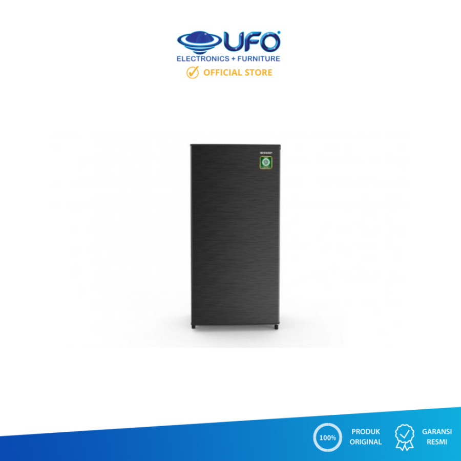 Sharp Kulkas 1 Pintu SJN182NHS / SJ-N182N-HS / SJN182N HS