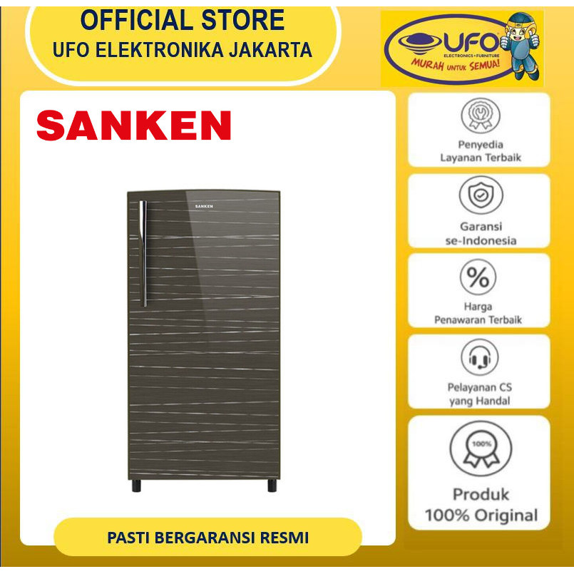 Sanken Kulkas 2 Pintu SK-G236BH-CF