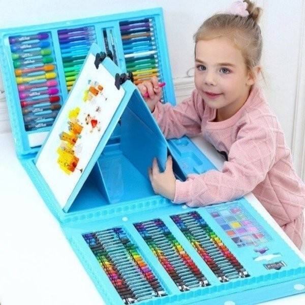 

promo! Jual 1 SET Peralatan Menggambar Alat Menggambar Anak CC