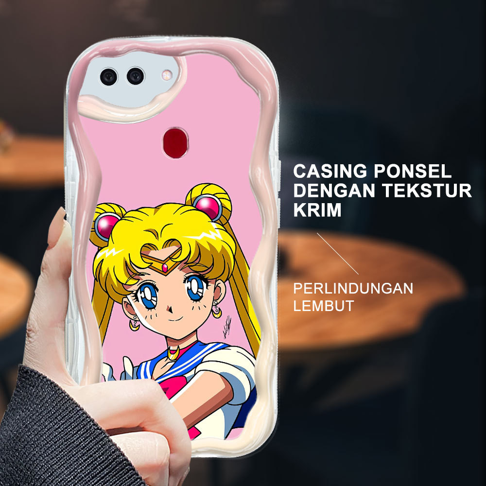 Duang OPPO R15 R17 F17 F19S F19 PRO Reno 4 Pro 4 5 LITE 4F 5F A93 A94  Casing Skin Handphone  Sailor