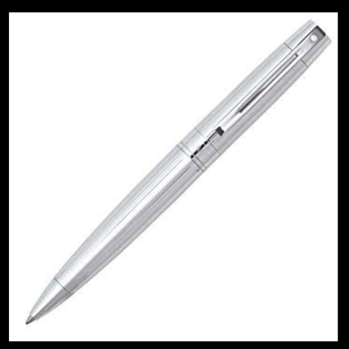 

Sheaffer 9326 Straight line Chased Chrome Ballpoint