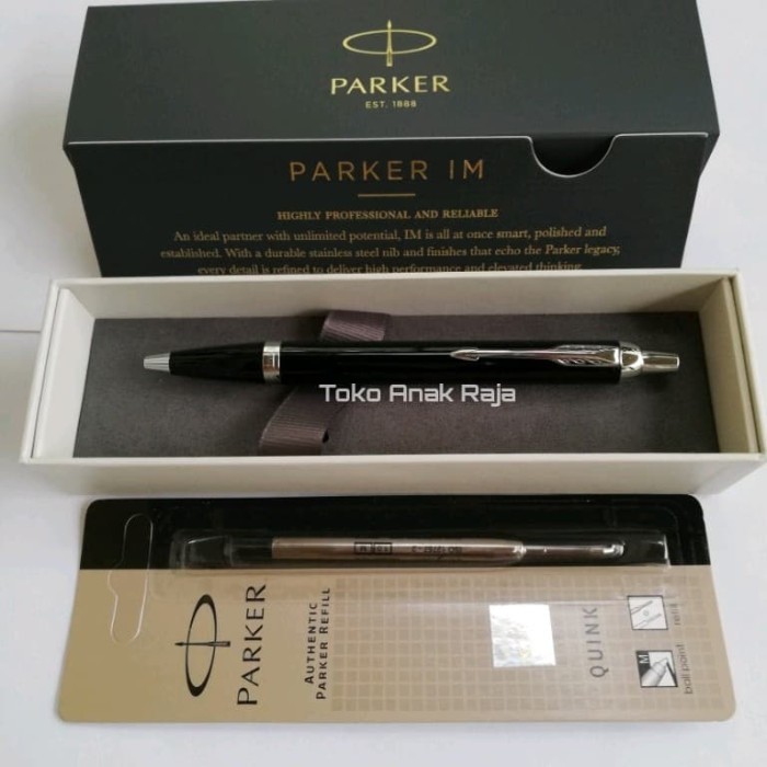

Paket 1 klik:1 pc New Im Lux Black CT Ballpoint+1 pc Ref BP