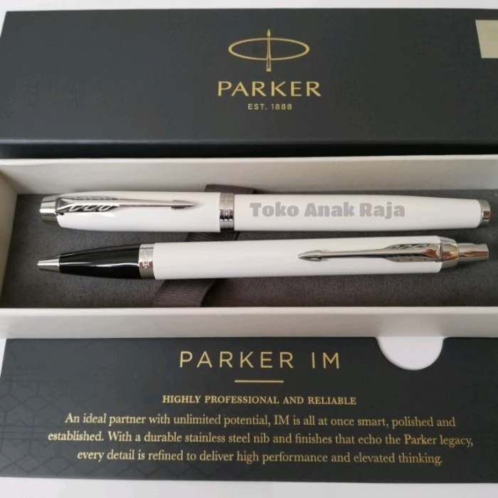 

Paket 1 Klik:1 pc Im Lux White Angel CT Ballpoint+1 pc CT Rollerball