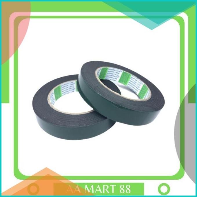 

Double Tape Foam Hijau 1inch x 5M / Double Tape Busa Hijau 140BZ4 lim