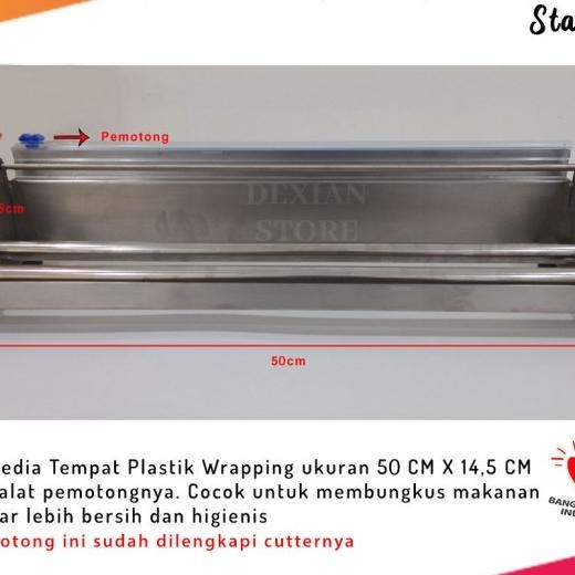 Alat Pemotong Plastik Wrap (Disser Plastik Wrap)