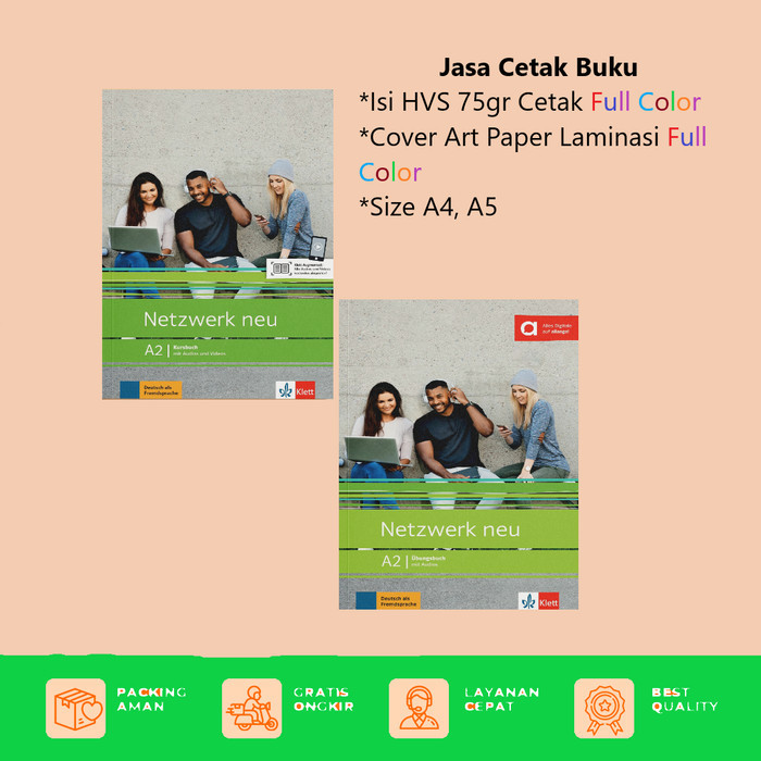 

Buku Pelajaran Bahasa Jerman Netzwerk Neu A1 A2 B1