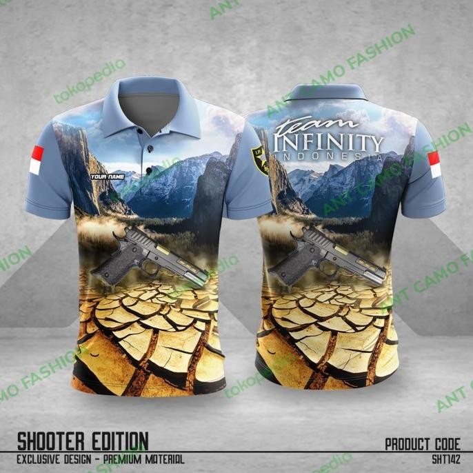BAJU SHOOTER PERBAKIN (INVINITY) / JERSEY SHOOTING CLUB/ BAJU MENEMBAK