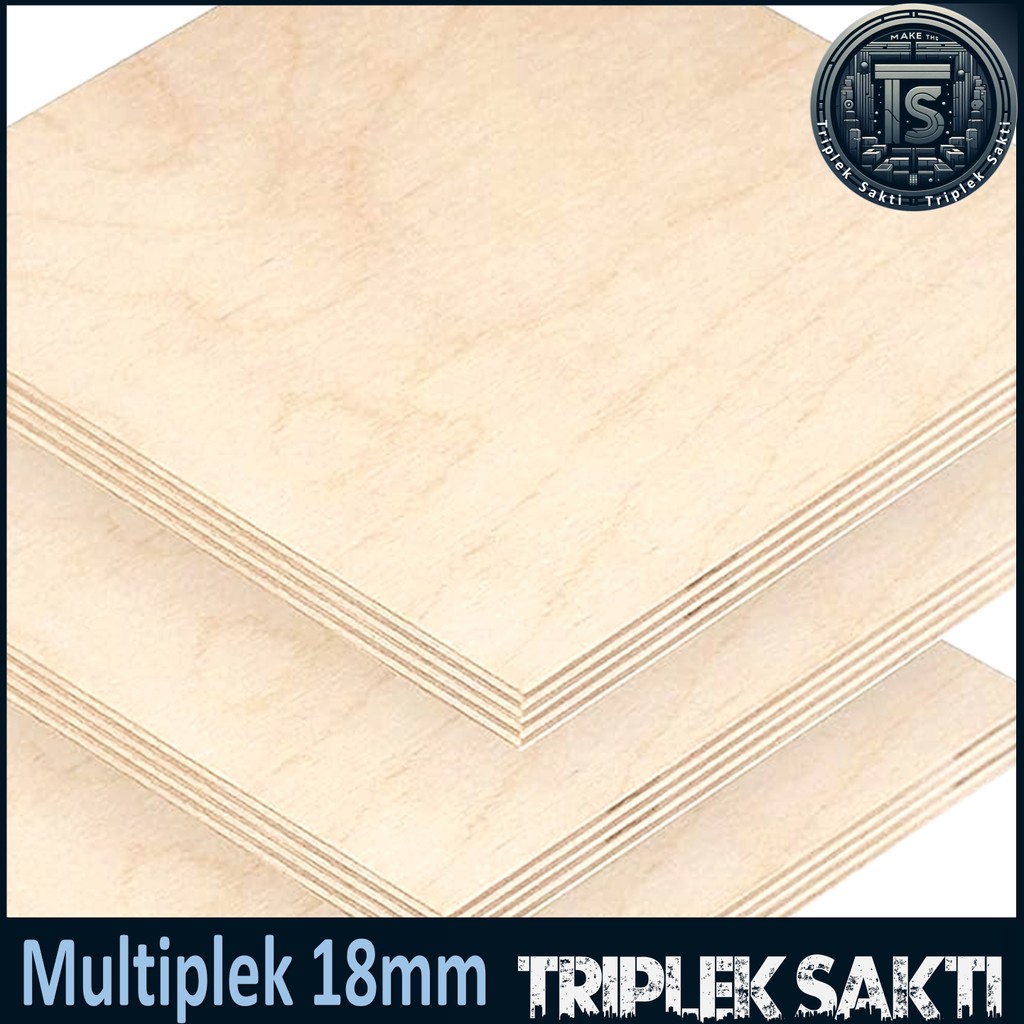 Triplek 18mm 10x210 cm | ISI 2 LEMBAR | Multiplek 18 mm 10 x 210 cm