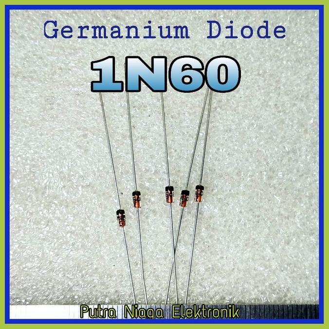 Diskon Dioda Germanium 1N60 50mA 50Volt axial putr4n Juara