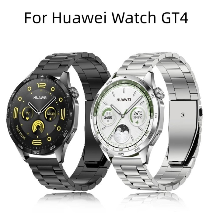 Produk Ready Tali Strap Rantai Stainless Jam Tangan Huawei Watch GT 4 3 2E Pro 22mm