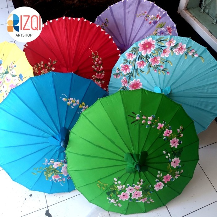 payung geulis kain,payung hias khas tasik